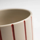 Yarrow Mug Brushed Earth Red Large Set of 2