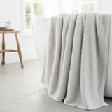 Soft Zero Twist Spa Silver Hand Towel