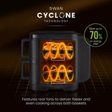 Duo Layer Stacked Air Fryer 11L