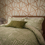 Crater King Duvet Set Jade