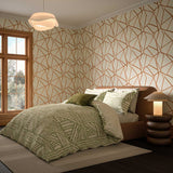 Crater Double Duvet Set Jade