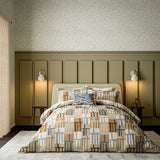 Monolith Super King Duvet Set Amber & Sky