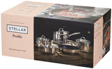 Stellar Profile, 5 Piece Draining Saucepan Set
