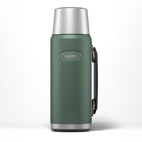 Icon Handled 1.2L Flask - Rock Cap Green