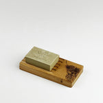 Oak Soap Dish & Soap Set Highland Cow Side Profile