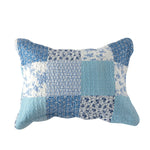 Margot Blue Patchwork Pillowsham