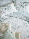 Mirabelle Pale Seaspray Super King Duvet Cover Set