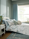 Mirabelle Pale Seaspray Double Duvet Cover Set