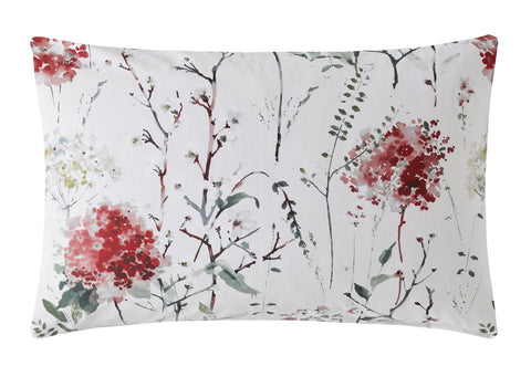 Pallington Bloom Ruby Standard Pillowcase Pair