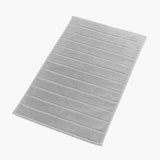 Signum Dove Grey Terry Bath Mat