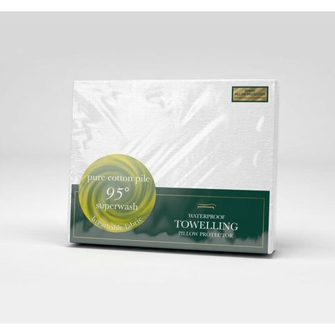 Waterproof Towelling Pillow Protector