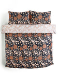 Wild Tulip Copper King Duvet Cover Set