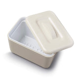 Insulated Butter Dish Cream