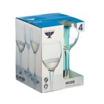 Mode Set Of 4 White Wine Glasses 24.5cl