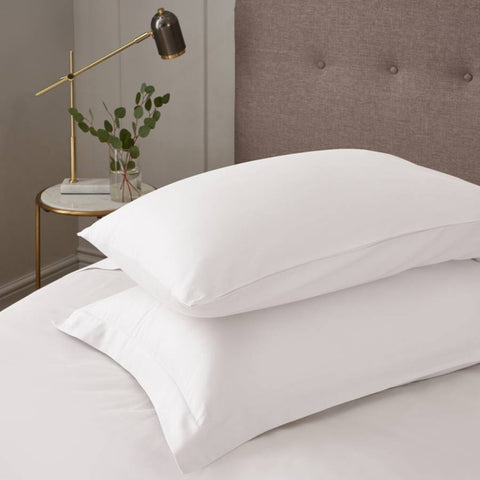 The Finest Linen Company Oxford Pillowcase White