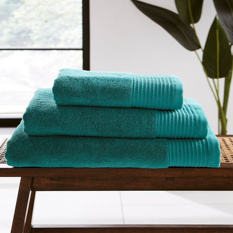 Luxury Soft Cotton Hand Towel Green