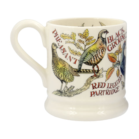 Emma Bridgewater Game Birds Red Grouse 1/2 Pint Mug