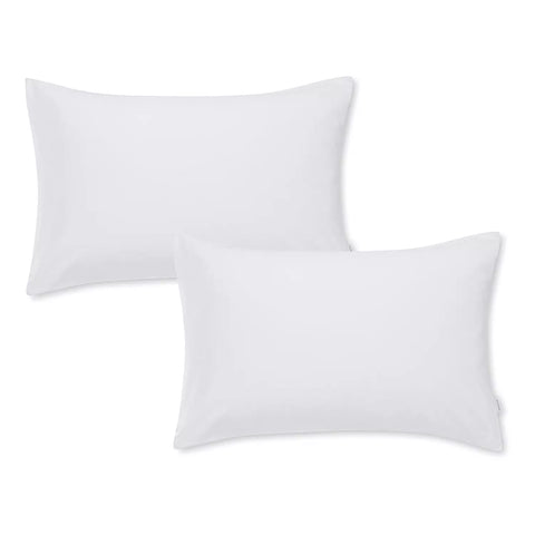 Bianca 400 Thread Count Cotton Sateen Standard Pillowcase Pair White