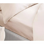 Bianca 400 Thread Count Cotton Sateen Double Flat Sheet Oyster
