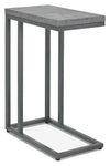 Renzo Zinc & Dark Grey Over Sofa Table