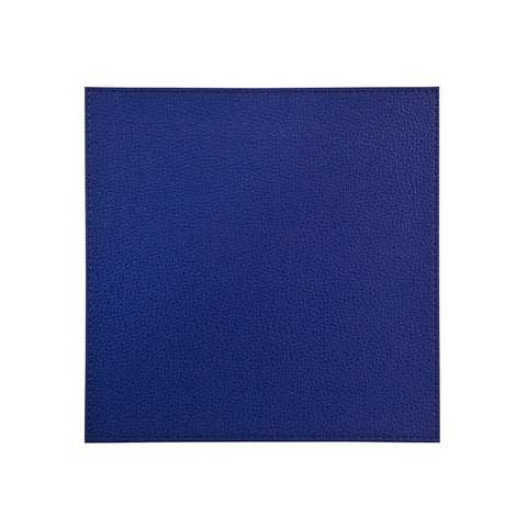 Denby Deep Blue Faux Leather Placemats Set of 6