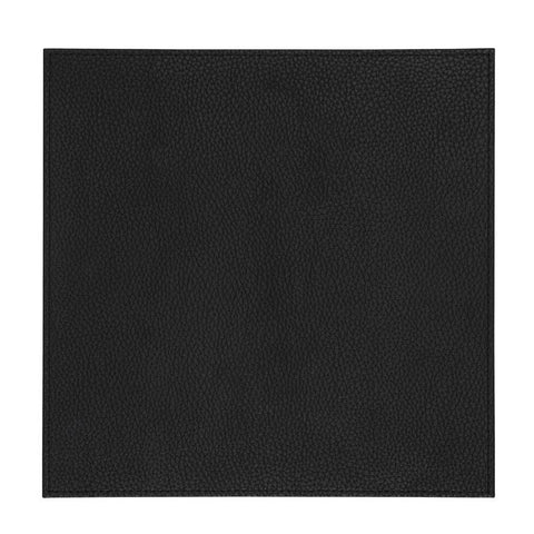 Denby Black Grey Reversible Faux Leather Placemats Set of 6