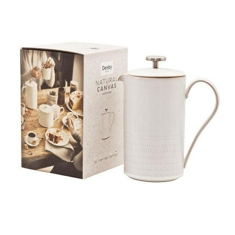 Denby Natural Canvas Boxed Cafetiere