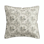 Aarya Pillow Case Square Pillowcase Ivory & Slate