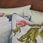 Springtime Floral Standard Pillowcase Pair Grey