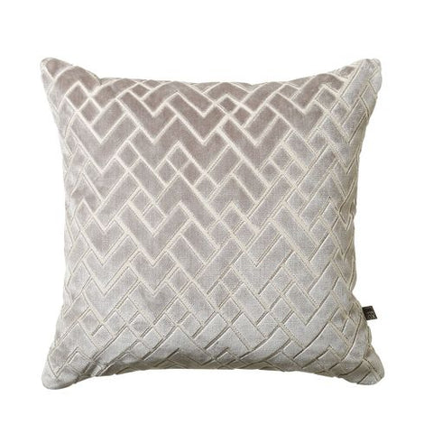 Fracture 43x43cm Cushion Grey