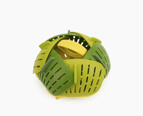 Bloom Folding Steamer Basket Green