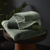 Zero Twist Cotton Modal Bath Towel Forest Green