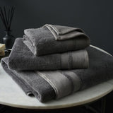 Zero Twist Cotton Modal Bath Sheet Grey