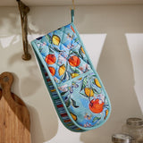 Citrus Grove 18x18 cm Double Oven Glove Blue