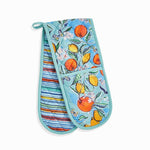 Citrus Grove 18x18 cm Double Oven Glove Blue