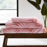 La Palmera Cotton Hand Towel Pink