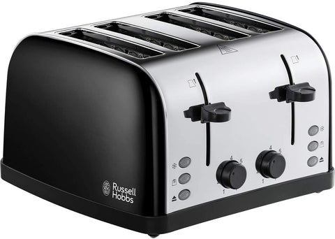Russell Hobbs 28360 Stainless Steel Toaster, 4 Slice