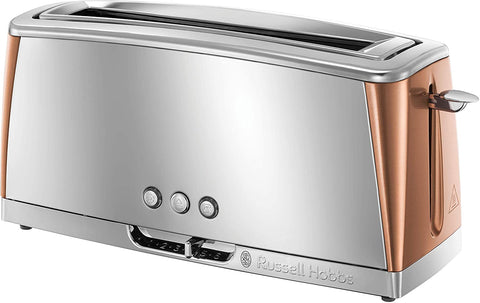 Russell Hobbs Luna Copper Long Slot Toaster