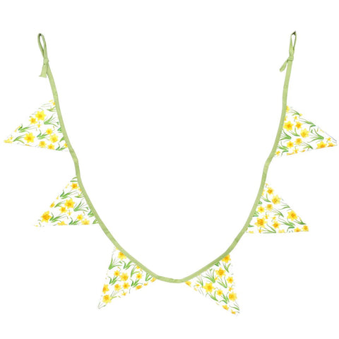 Daffodil Fabric Bunting