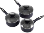 Zyliss 3 Piece Non-Stick Saucepan Set