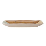 Willow Serving Plate Stoneware, Brown