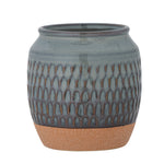 Blue Lui Flowerpot, Stoneware