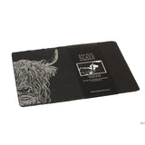 Etched Cow Rectangular Cheeseboard