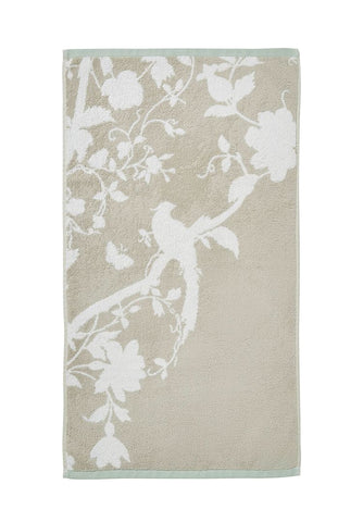 Oriential Garden Hand Towel Dove Grey
