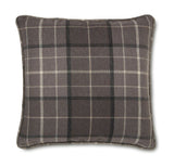 Alfriston Pale Charcoal Check Cushion 45x45cm