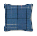 Alfriston Dark Seaspray Check Cushion 45x45cm