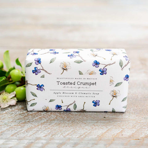 Apple Blossom & Clematis Soap Bar 190g