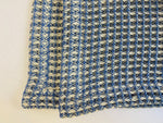 Astral Waffle Throw Blue 150x200cm