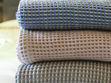 Astral Waffle Throw Blush 150x200cm