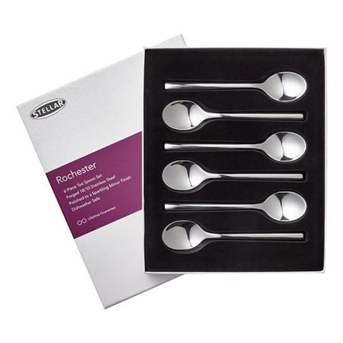 Stellar Rochester, 6 Piece Tea Spoon Set